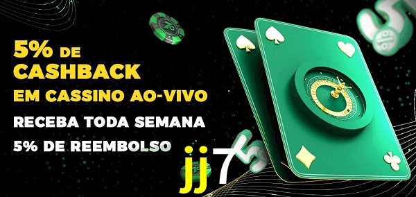 Promoções do cassino ao Vivo jj7